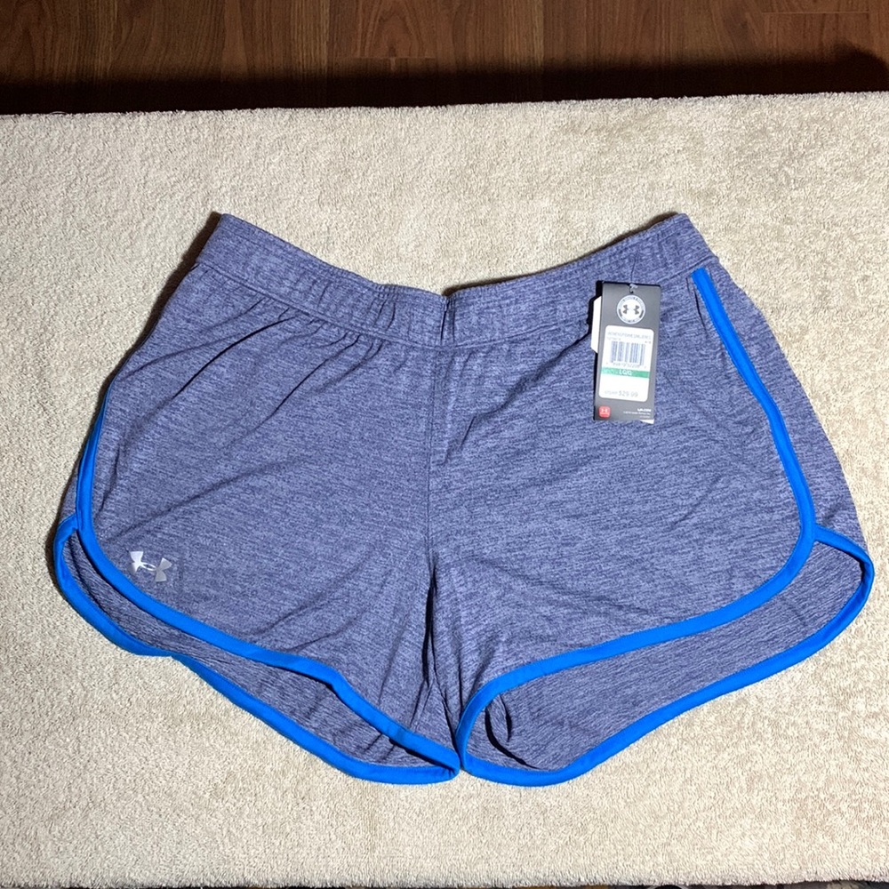 New Womens Under Armour shorts - Blue Large